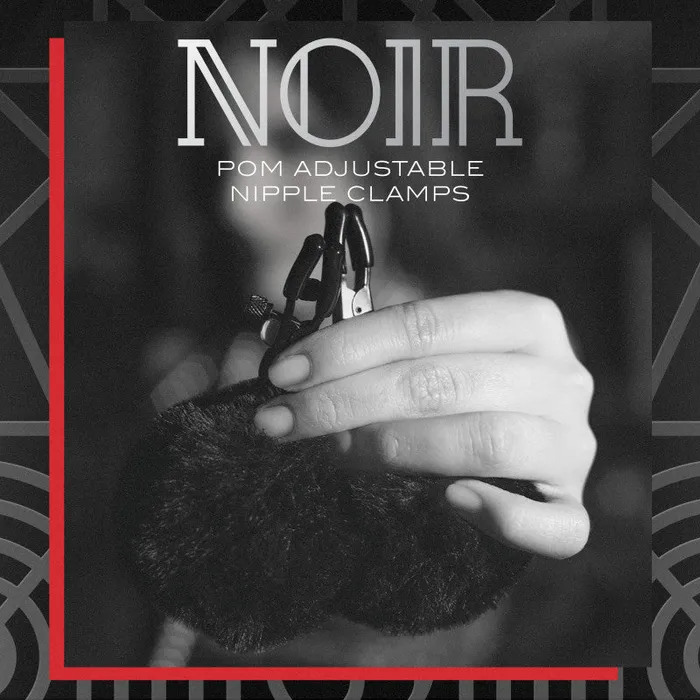 Nipple Clitoral Toys Blush Novelties Noir Pom Adjustable Nipple Clamps Black Furry Nipple Clamps Nipple Clitoral Toys Blush Novelties Noir Pom Adjustable Nipple Clamps Black Furry Nipple Clamps