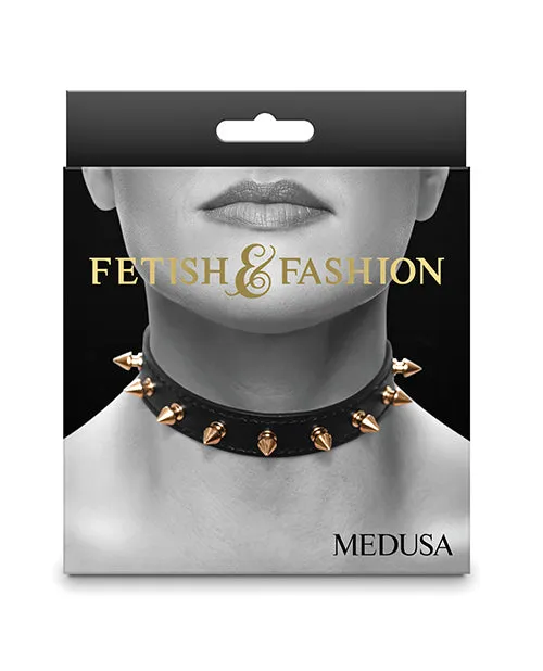 Ns Novelties INC Anal Fetish Fashion Medusa Collar Black