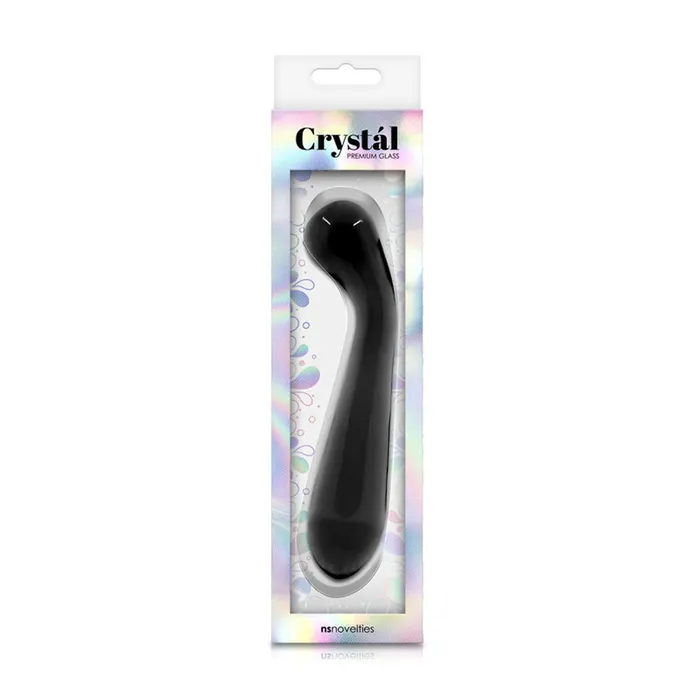 nsnovelties Vibrators Crystal G Spot Wand Charcoal