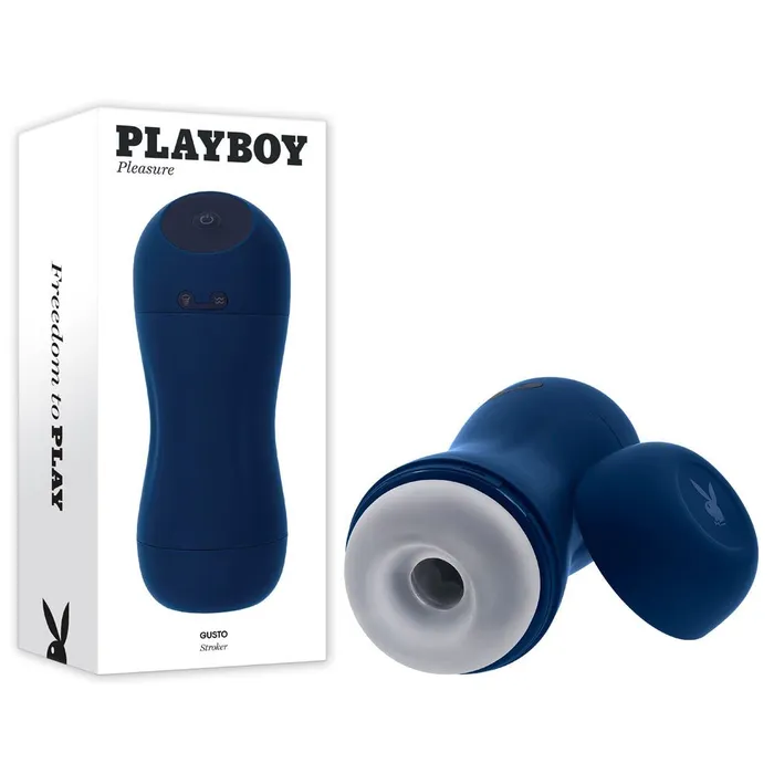 Playboy Pleasure Male Sex Toys Playboy Pleasure GUSTO USB Rechargeable Vibrating Sucking Masturbator Playboy Pleasure Male Sex Toys Playboy Pleasure GUSTO USB Rechargeable Vibrating Sucking Masturbator