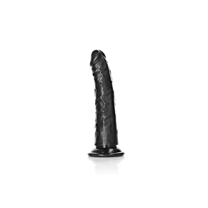 REALROCK Realistic Slim Dildo without Balls 155 cm Black 155 cm 6 Dong Shots Toys Dildos REALROCK Realistic Slim Dildo without Balls 155 cm Black 155 cm 6 Dong Shots Toys Dildos