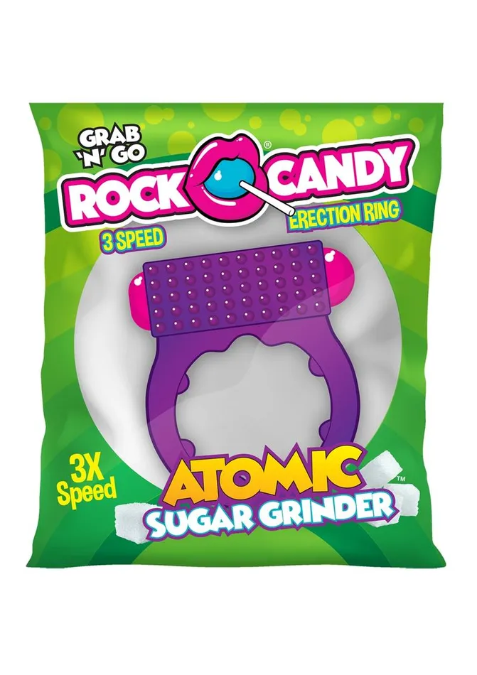 Rock Candy Toys Couples Rock Candy Atomic Sugar Grinder Vibrating Cock Ring