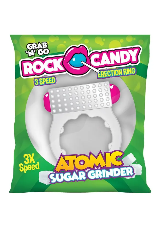 Rock Candy Toys Couples Rock Candy Atomic Sugar Grinder Vibrating Cock Ring