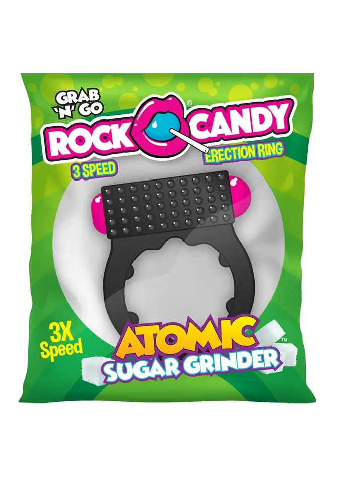 Rock Candy Toys Couples Rock Candy Atomic Sugar Grinder Vibrating Cock Ring
