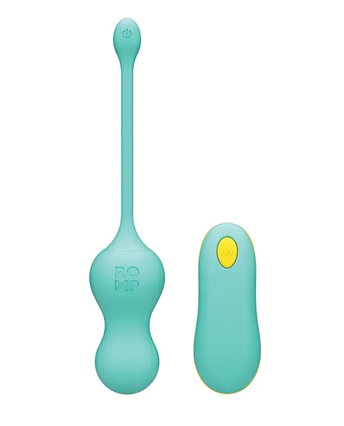 Romp Cello Remote Control GSpot Vibrating Egg Blue Wow Tech Female Sex Toys