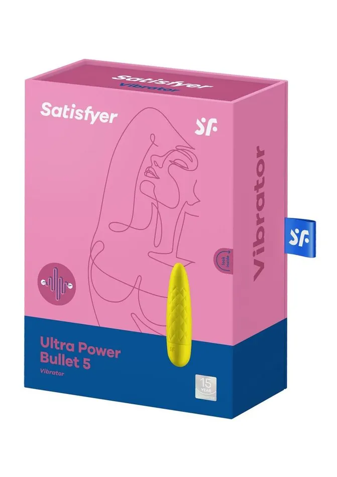 Satisfyer Ultra Power Bullet 5 Rechargeable Silicone Bullet Vibrator Satisfyer Female Sex Toys