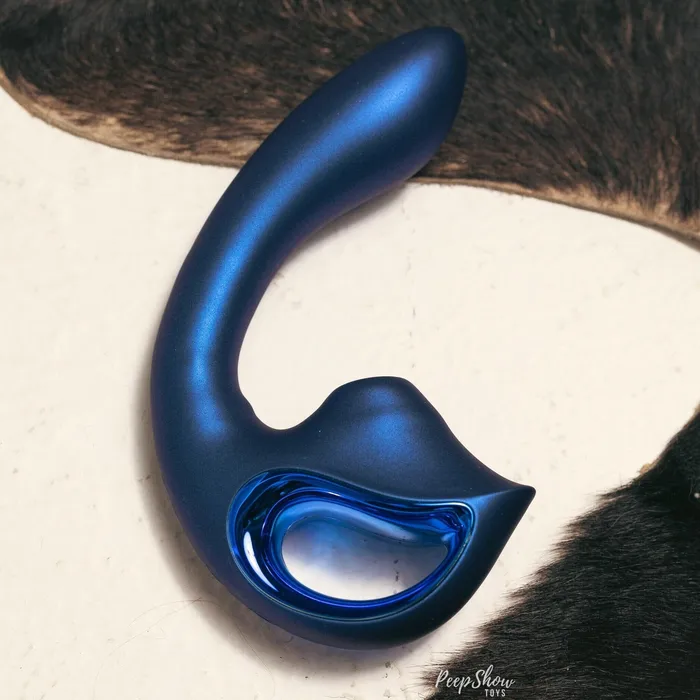 Seduction Kaia Air Pulse Suction Gspot Vibrator with Ergonomic Grip NS Novelties Female Sex Toys