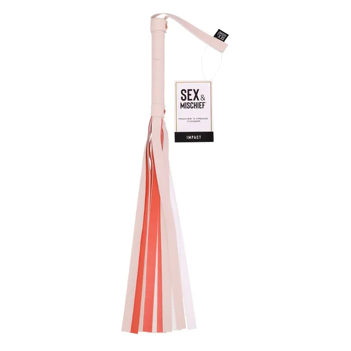 Sex Mischief Peaches n CreaMe Stripe Flogger Peach 80 cm Sportsheets Couples Sex Mischief Peaches n CreaMe Stripe Flogger Peach 80 cm Sportsheets Couples