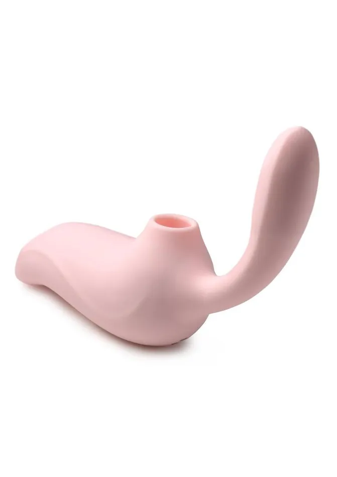 SHEGASM Shegasm 3Way Elixir Rechargeable Silicone Sucking and Pulsing Vibrator Female Sex Toys