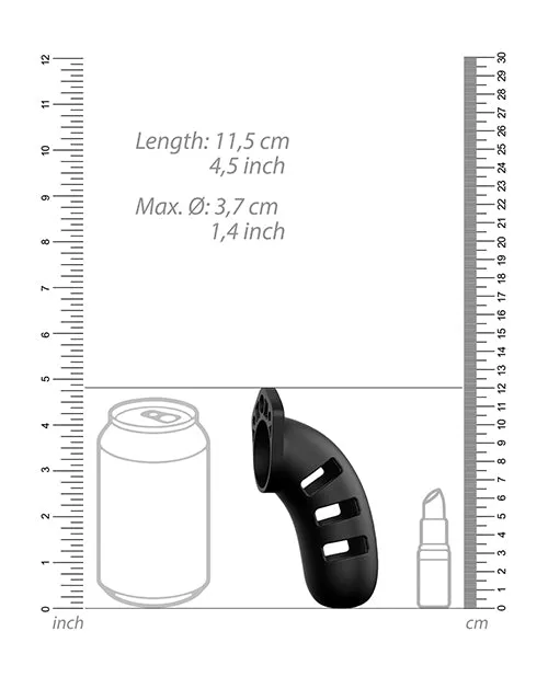 Shots America LLC Male Sex Toys Shots Man Cage Chastity 45 Cock Cage Model 21 Black