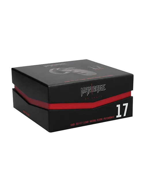 Shots America LLC Male Sex Toys Shots Man Cage Chastity 45 Cock Cage Model 21 Black