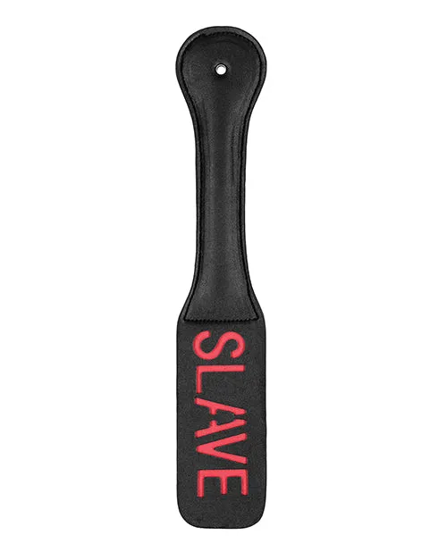 Shots Ouch Slave Paddle Black Shots America LLC Anal