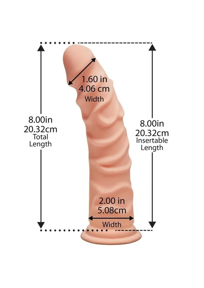 The D The D Ragin D Ultraskyn Dildo Dildos