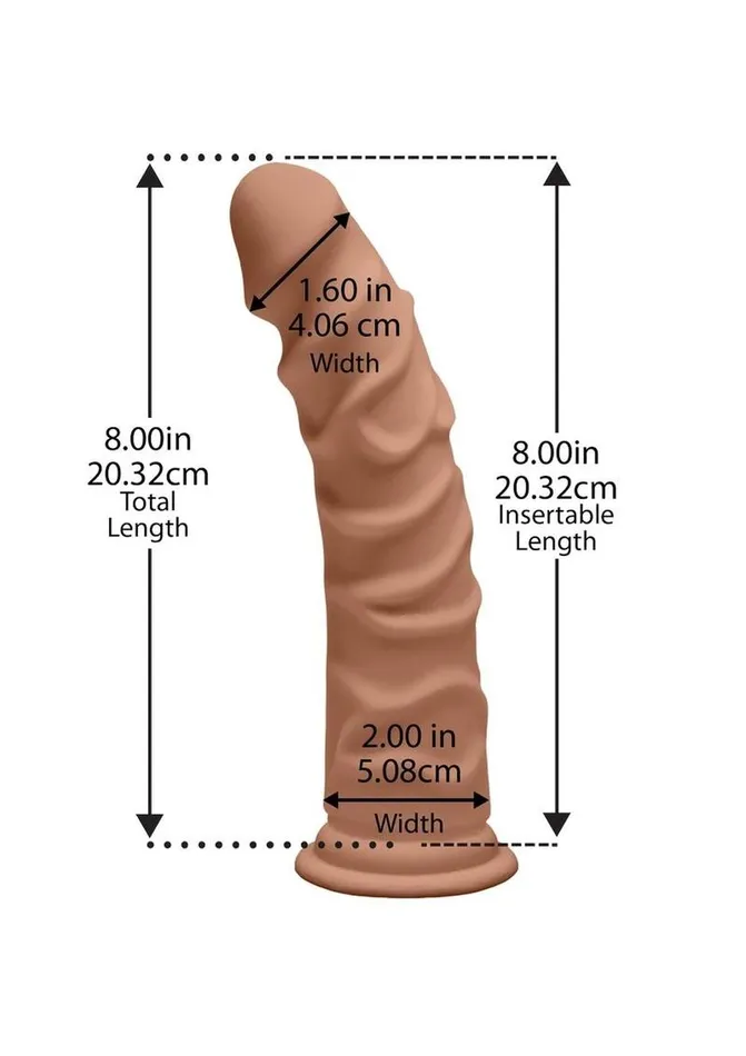 The D The D Ragin D Ultraskyn Dildo Dildos
