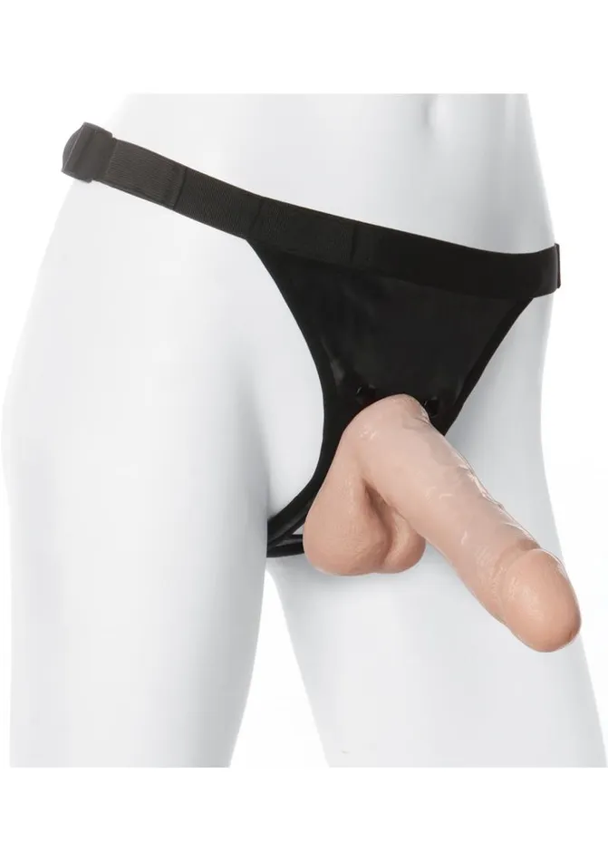 VacULock Female Sex Toys VacULock Realistic Cock with Ultra Harness