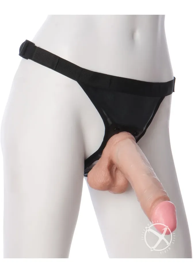 VacULock Female Sex Toys VacULock Realistic Cock with Ultra Harness