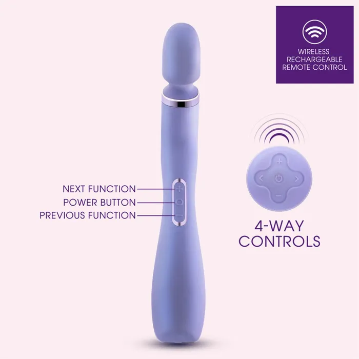 Vibrators Blush Wellness Eternal Wand LongReach Wand Massager