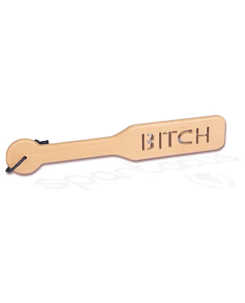 Vibrators Spartacus Spartacus Zelkova Wood Paddle 32 cm Bitch
