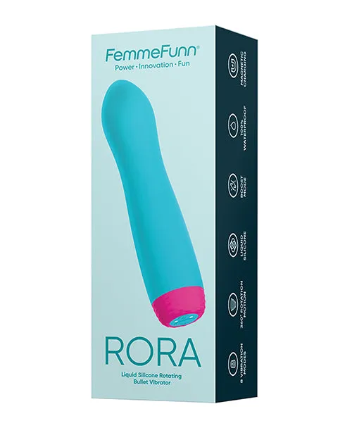 Vvole Female Sex Toys Femme Funn Rora Rotating Bullet Turquoise
