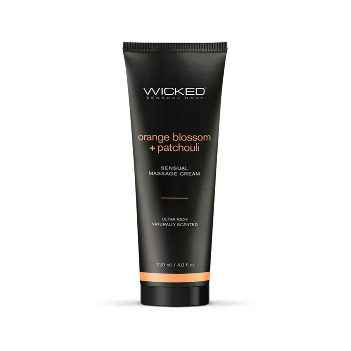 Wicked Couples Wicked ORANGE BLOSSOM PATCHOULI Sensual Massage Cream