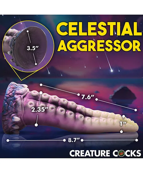 Xr LLC Dildos Creature Cocks Astropus Tentacle Silicone Dildo PurpleWhite