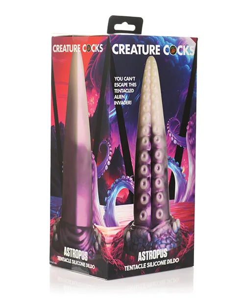Xr LLC Dildos Creature Cocks Astropus Tentacle Silicone Dildo PurpleWhite