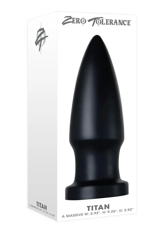Zero Tolerance Anal Zero Tolerance Titan Anal Plug