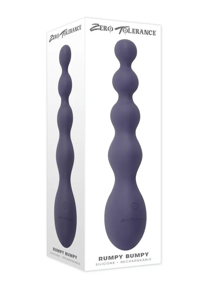 Zero Tolerance Zero Tolerance Rumpy Bumpy Rechargeable Silicone Anal Beads Anal