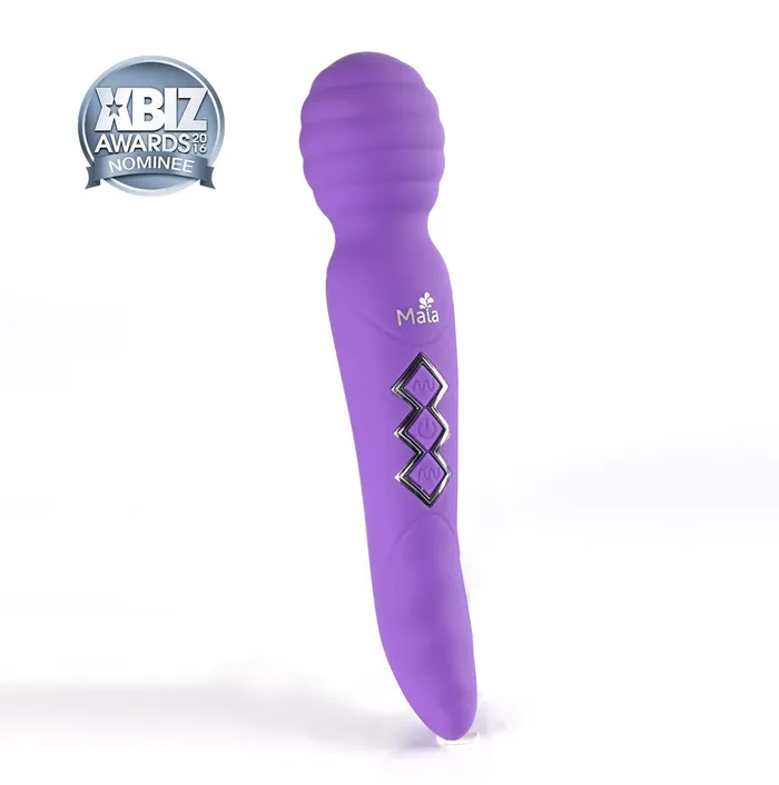 Zoe Twistty Rechargeable Dual Vibrating Wand Maia Female Sex Toys