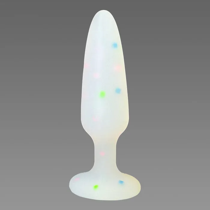 CELEBRATE Glow in the Dark Anal Plug 44 Inch Size M KM Global Anal
