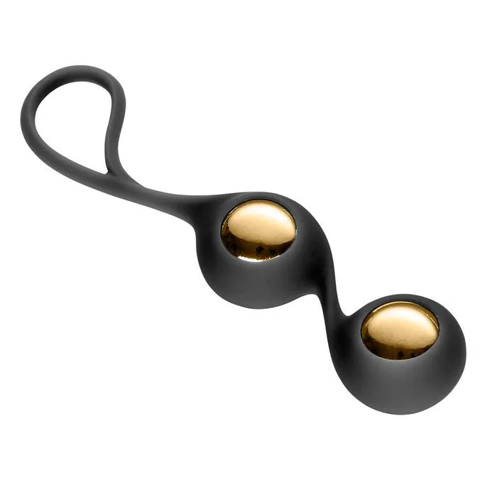 Cloud 9 Novelties Cloud 9 Pro Sensual Duo Kegel Balls Black Female Sex Toys