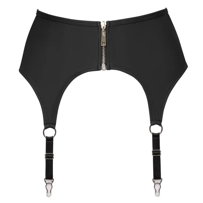 Cottelli Lingerie Anal Cottelli Zip Suspender Belt Black Cottelli Lingerie Anal Cottelli Zip Suspender Belt Black
