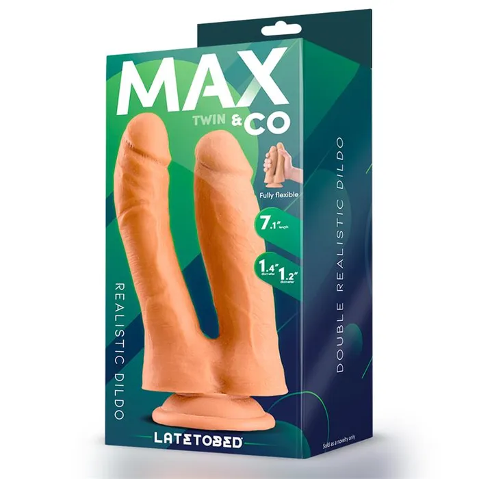 DILDO DOPPIO REALISTICO Dildo Doppia testa sex toys Realistici grandi MAX CO Dildos