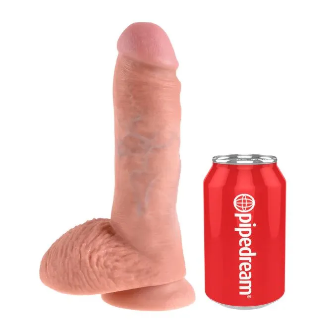 Dildos King Cock 8 Inch Cock Dildo With Balls Pipedream Dildos King Cock 8 Inch Cock Dildo With Balls Pipedream