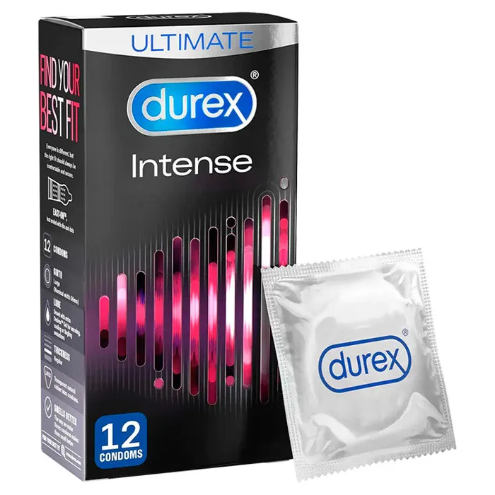 Durex Intense Ultimate Condoms Ribbed And Dotted 12 Pack Durex Male Sex Toys Durex Intense Ultimate Condoms Ribbed And Dotted 12 Pack Durex Male Sex Toys