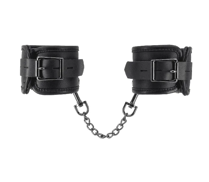LOVE IN LEATHER Leather Cuffs Rose Gold Hardware Restraints