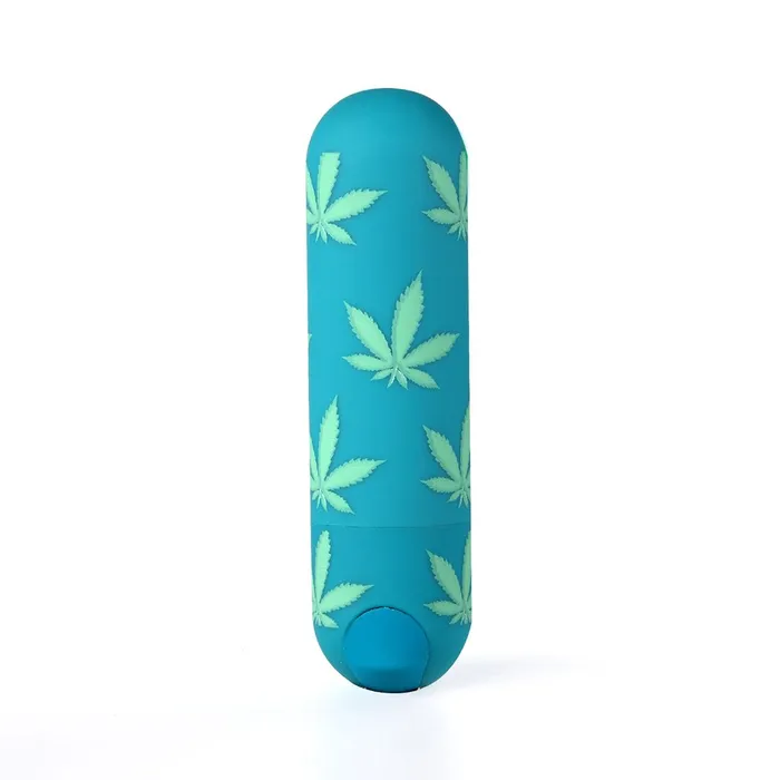 Maia Toys Female Sex Toys Jessi 420 10 Function Mini Rechargeable Vibrating Bullet in Emerald