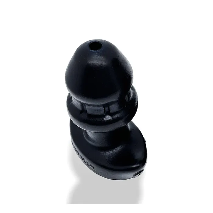OxBalls Anal Oxballs DrainO FlowThru Buttplug Silicone Black