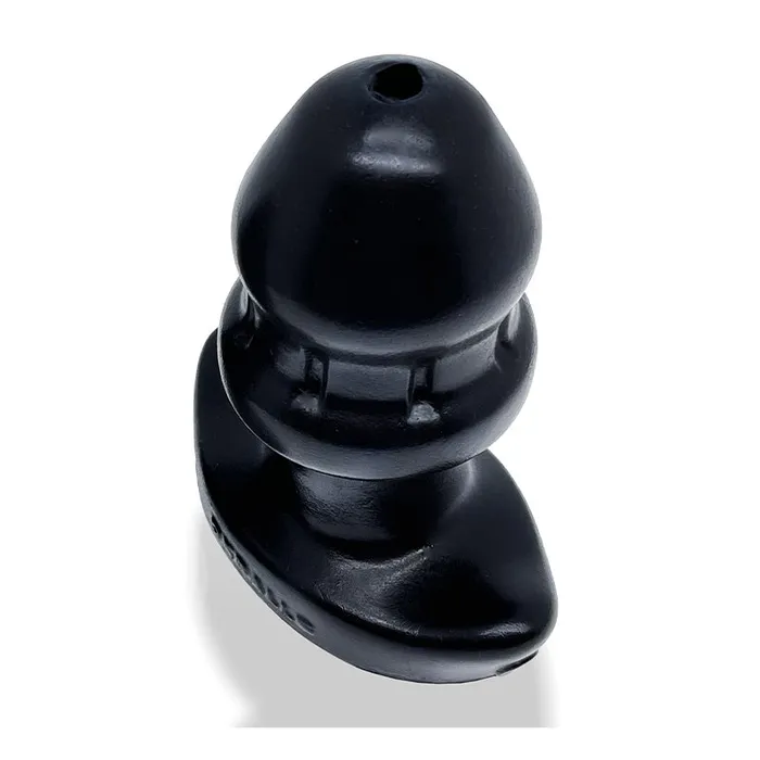 OxBalls Anal Oxballs DrainO FlowThru Buttplug Silicone Black OxBalls Anal Oxballs DrainO FlowThru Buttplug Silicone Black