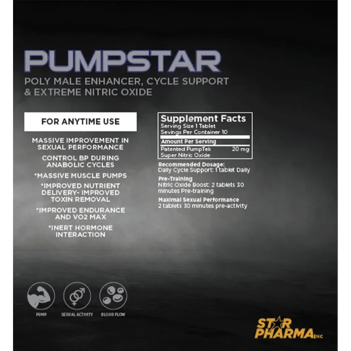 Pills for Men Pumpstar 8 PIL Female Sex Toys