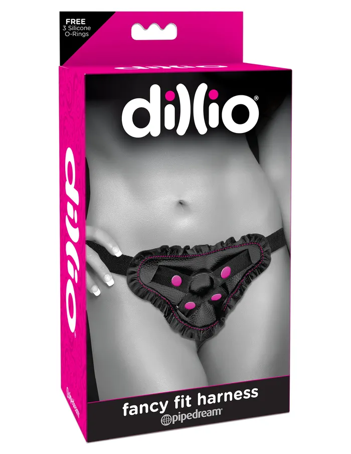 Pipedream Female Sex Toys Dillio Fancy Fit Harness