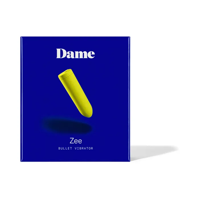 playtimebuttique Female Sex Toys Dame Zee Bullet Vibrator Citrus
