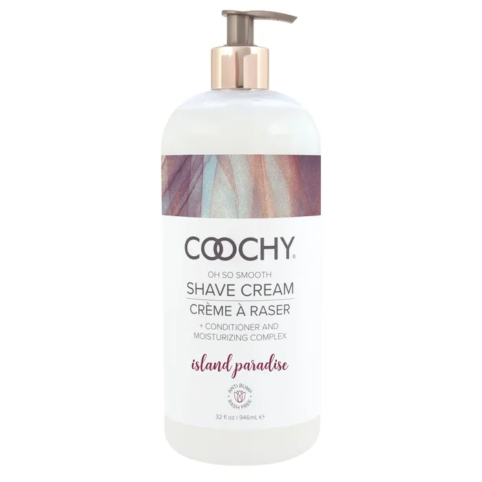 Vibrators Coochy Shave Cream Island Paradise 32 Oz Classic Brands
