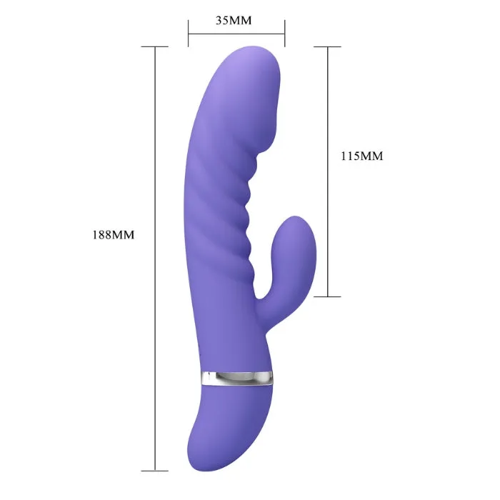 Vibrators PRE Pretty Love Rabbit Vibrator Tracy Light Purple