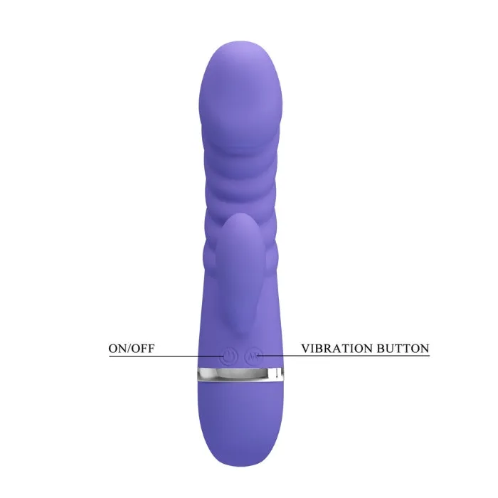 Vibrators PRE Pretty Love Rabbit Vibrator Tracy Light Purple