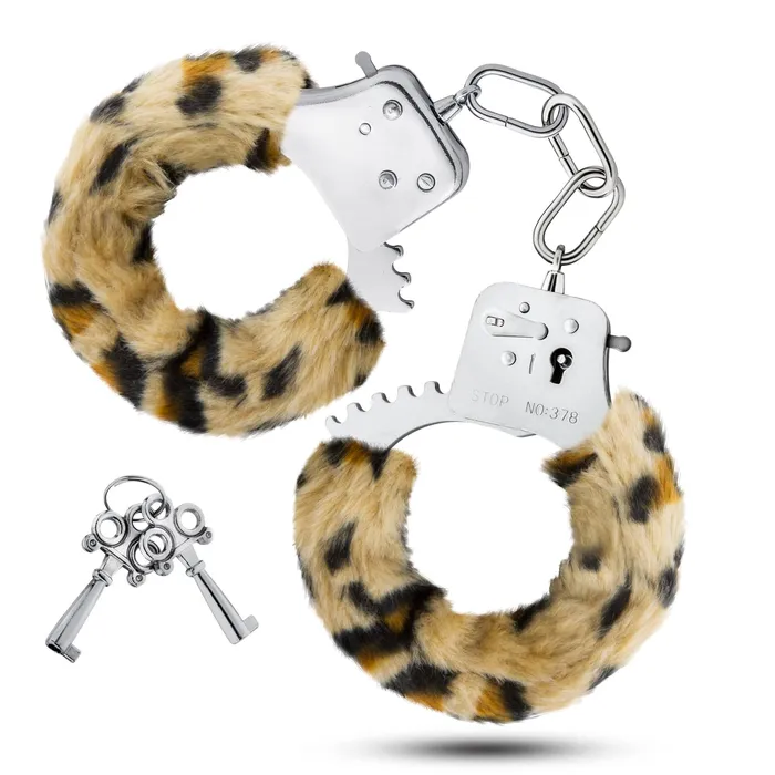 Blush Novelties Couples Temptasia Cuffs Leopard