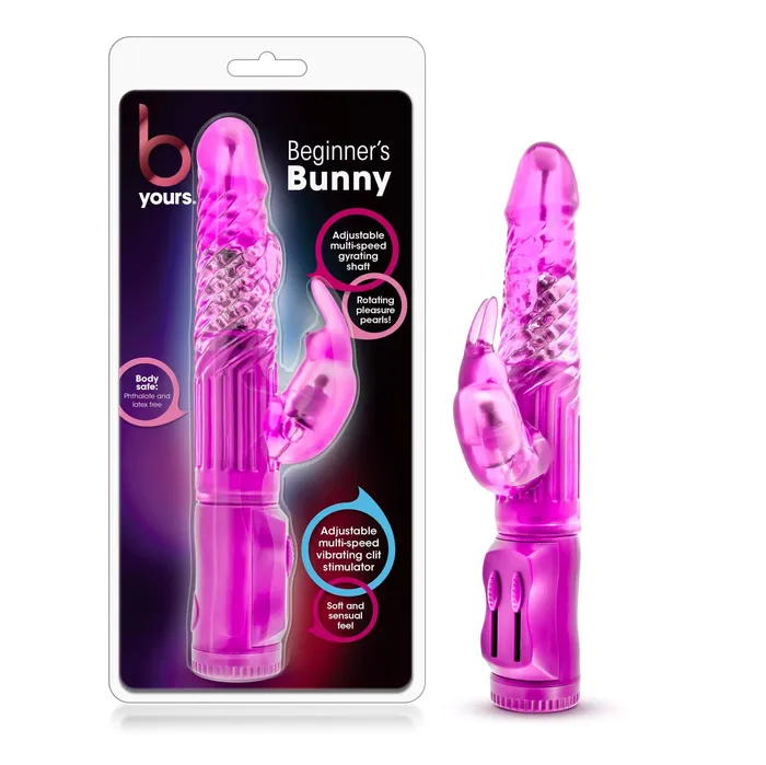 Blush Novelties Vibrators B Yours Beginners Bunny Pink Blush Novelties Vibrators B Yours Beginners Bunny Pink