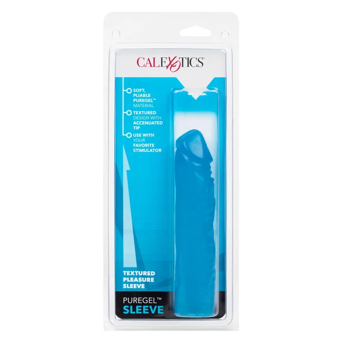 CalExotics Male Sex Toys Puregel Sleeve Teal CalExotics Male Sex Toys Puregel Sleeve Teal