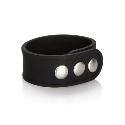 CalExotics Male Sex Toys Silicone TriSnap Erection Ring