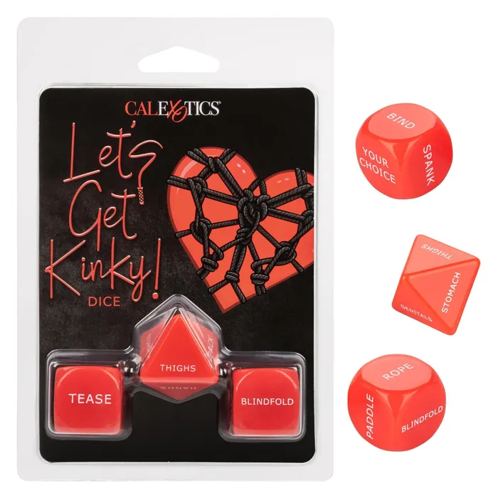 CalExotics Vibrators Lets Get Kinky Dice